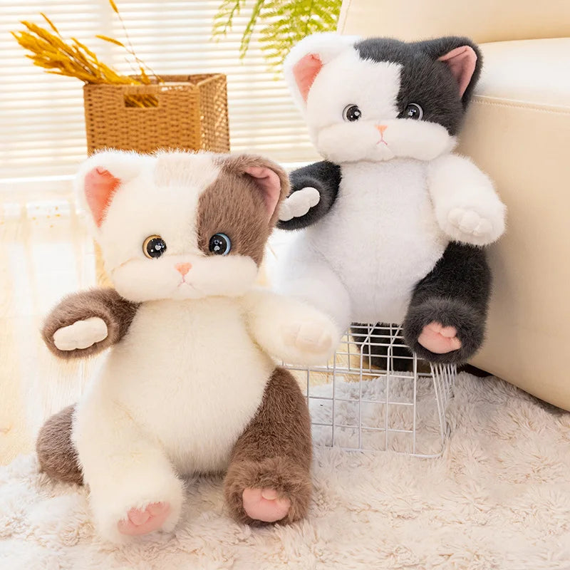 Snuggly Kawaii Cozy Kitten Cat Snuggle Plushie
