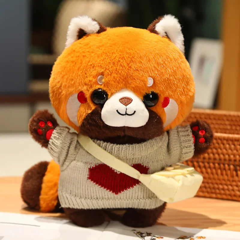 Rocky the Kawaii Raccoon to Red Panda Cosplay Plush