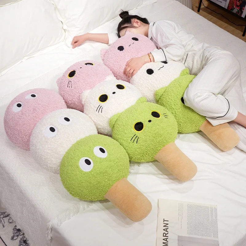 Tanghulu Snacking Kawaii Cat Snuggle Plushie