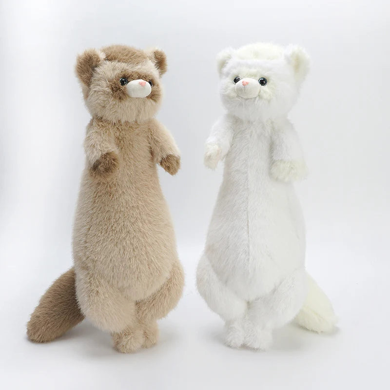 Noodle the Lifelike Lounging Ferret Kawaii Plushie