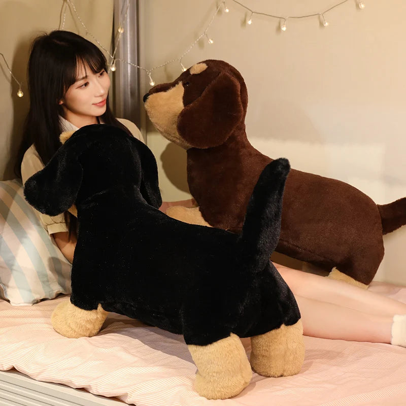 Slinky the Long Dachshund Body Snuggle Pillow
