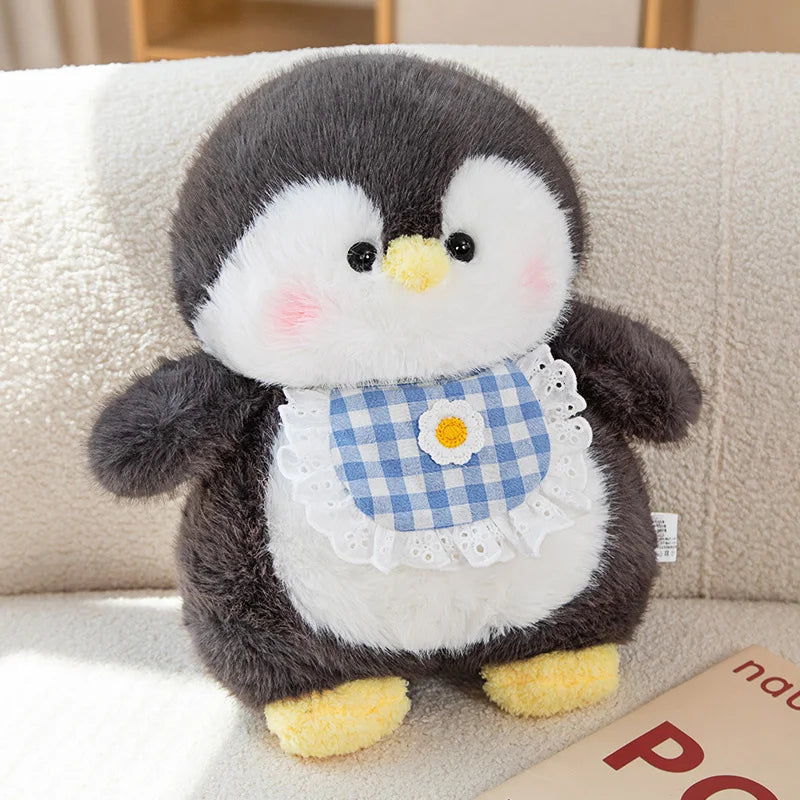 Fluffy the Cuddly Fluffy Hair Penguin Plush