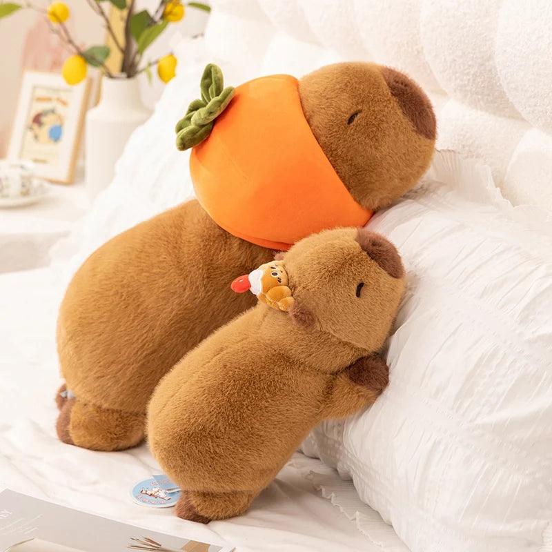Capy the Hamburger Bread Capybara Plushie