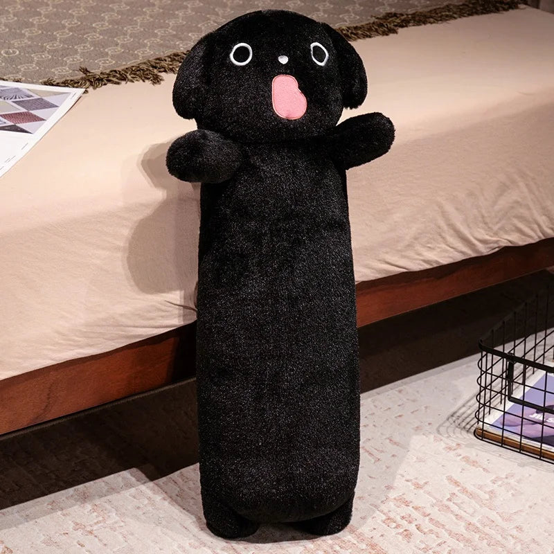 Noodle the Long Snuggly Puppy Plushie Pillow
