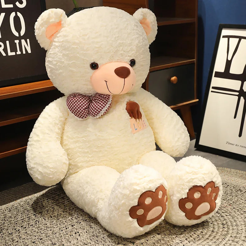 Giant Cuddly Kawaii Bear Cozy Snuggle Plush Pillow