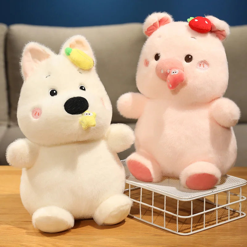 Capy the Jiggly Pull-String Kawaii Piggy Capybara Plush