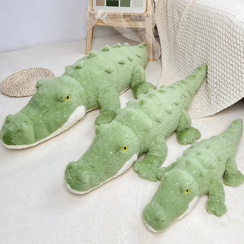 Chompy the Giant Fluffy Alligator Sofa Plush
