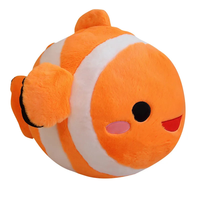Fishy the Soft Cartoon Fish Marine Plush Pillow