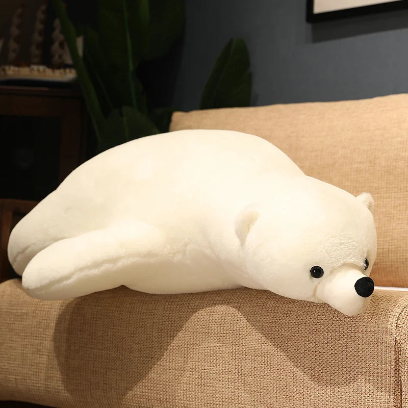 Blizzard the Giant White Polar Bear Snuggle Plushie