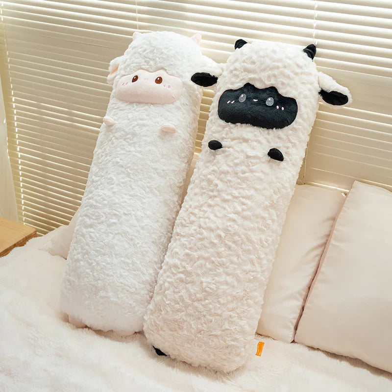 Giant Long Dozing Lamb Kawaii Plushie Pillow