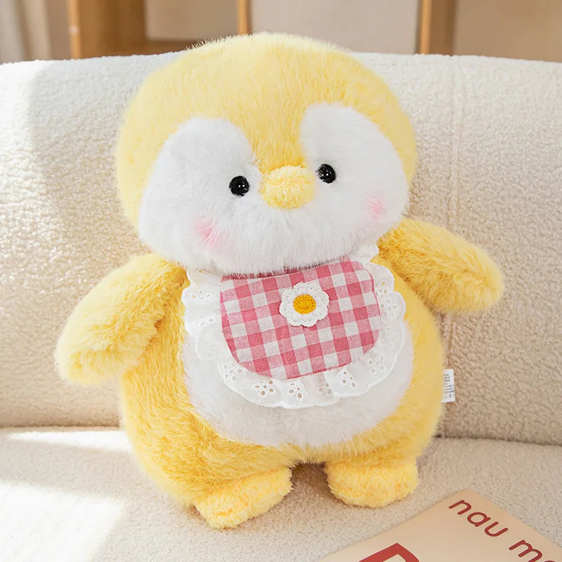 Fluffy the Cuddly Fluffy Hair Penguin Plush