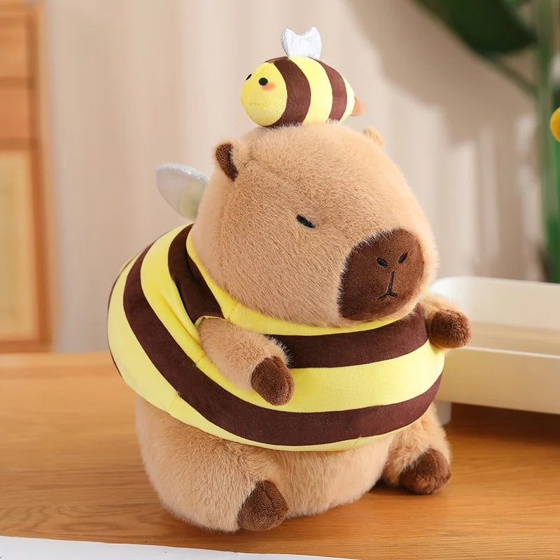 Capy the Dreamy Dress-Up Kawaii Capybara Snuggle Plushie