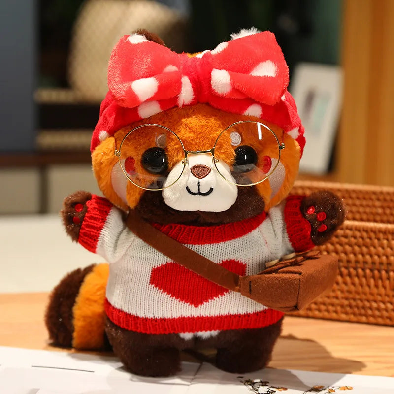 Rocky the Kawaii Raccoon to Red Panda Cosplay Plush