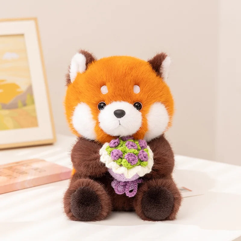 Blossom Bouquet Hugging Bunny Plushie