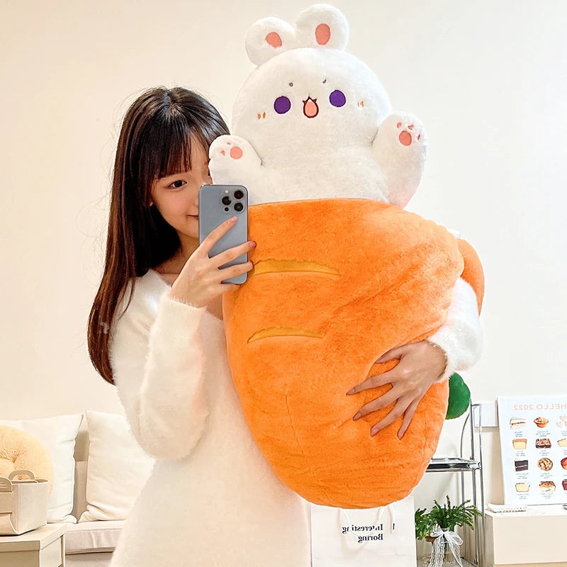 Taiyaki the Kawaii Cat Rabbit Sleeping Bag Plush