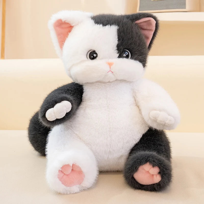 Snuggly Kawaii Cozy Kitten Cat Snuggle Plushie