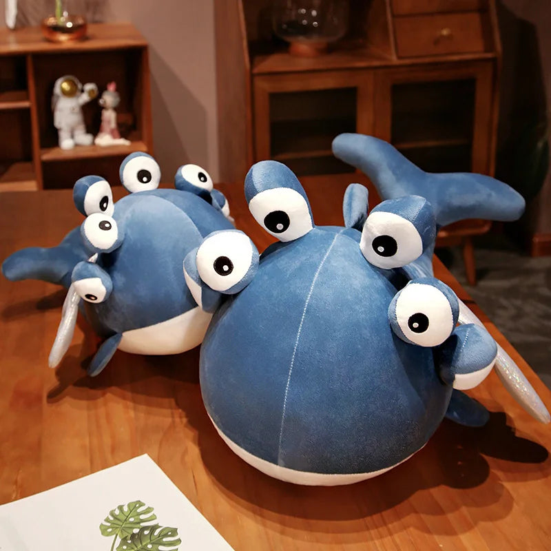 Weird & Wonderful Many-Eyed Kawaii Fish Plushie