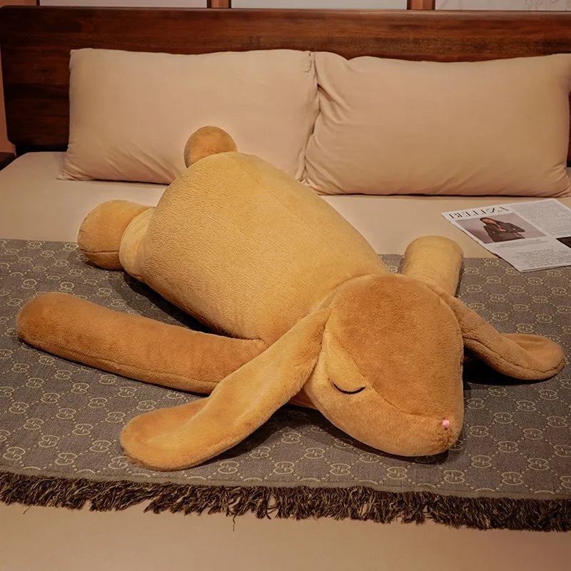 Fluffy the Giant Big Ear Bunny Snuggle Pillow