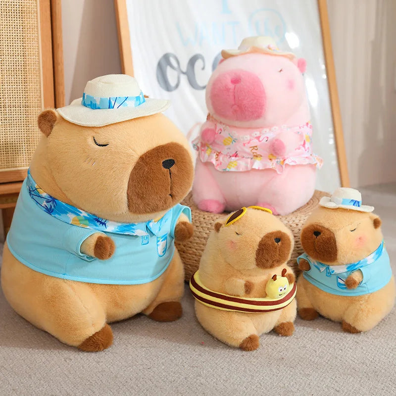 Capy the Beach Swim Ring Capybara Kawaii Plushie
