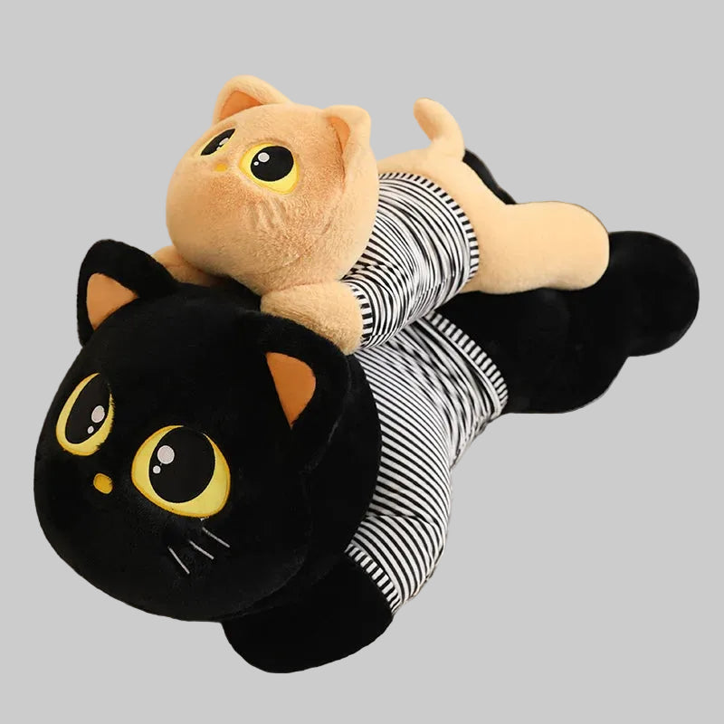 Luna the Kawaii Soft Lying Cat Plush Cushion
