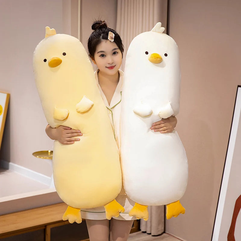Ducky the Chonky Long Bolster Chick Pillow
