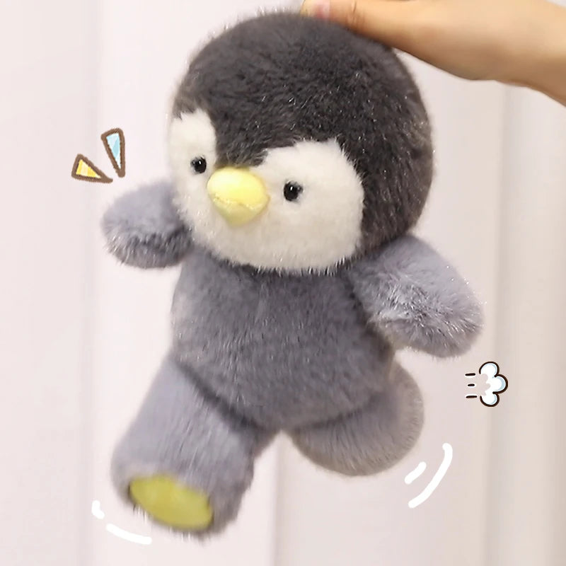 Kawaii Mini Penguin Raccoon Panda Plushie Collection