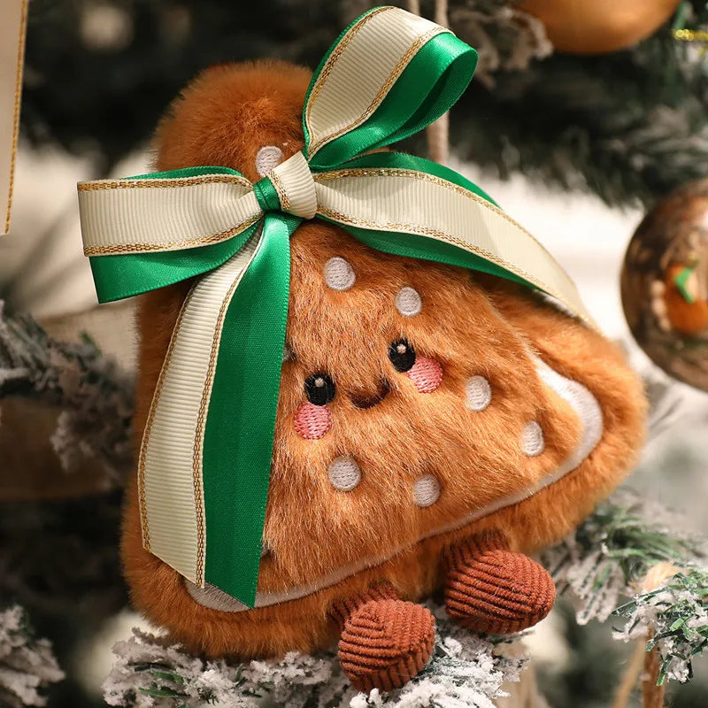 Jolly Christmas Squad Santa Gingerbread Tree Plushies