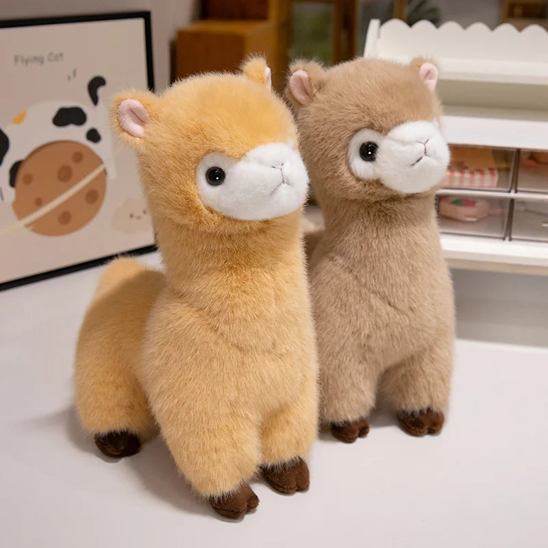 Fluffy Kawaii Alpaca Lamb Snuggle Plushie