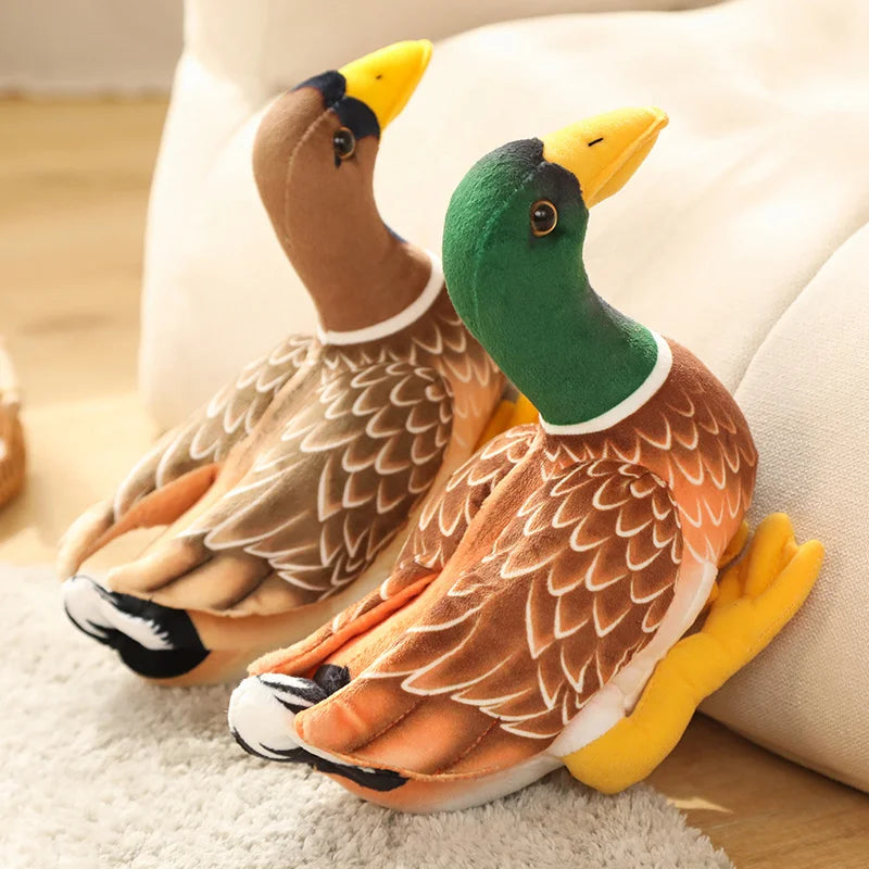 Puddles the Soft Simulation Brown Duck Plushie