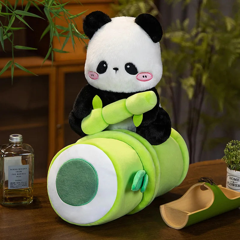 Bamboo the 2-in-1 Kawaii Panda Plushie Pillow