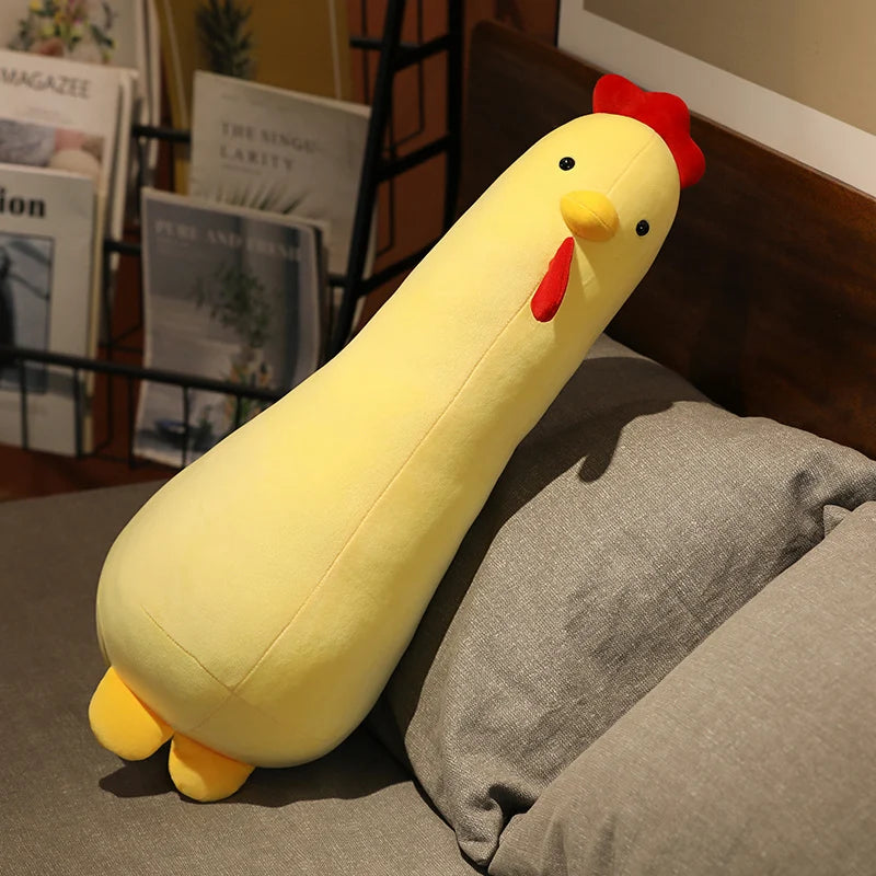 Sunny the Chonky Round Yellow Chick Sleeping Pillow
