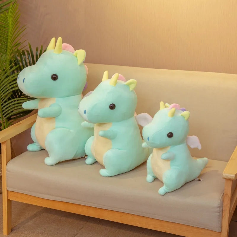 Dreamy the Soft Cartoon Dinosaur Sofa Plush Pillow
