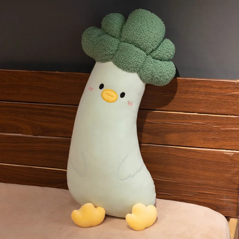 Veggie the Kawaii Giant Long Mushroom Eggplant Carrot Cosplay Plush