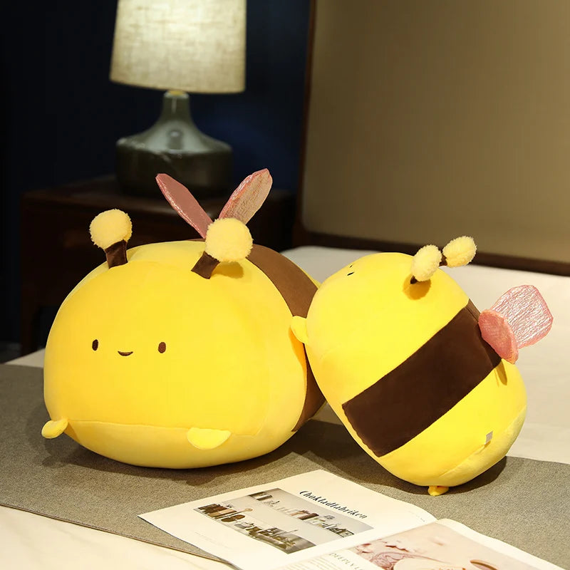 Chubby Kawaii Bumblebee Snuggle Plushie