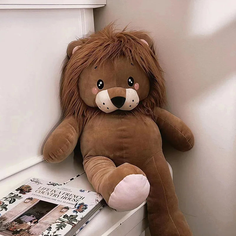 Roary the Chubby Wild Lion Cartoon Plush Plushie
