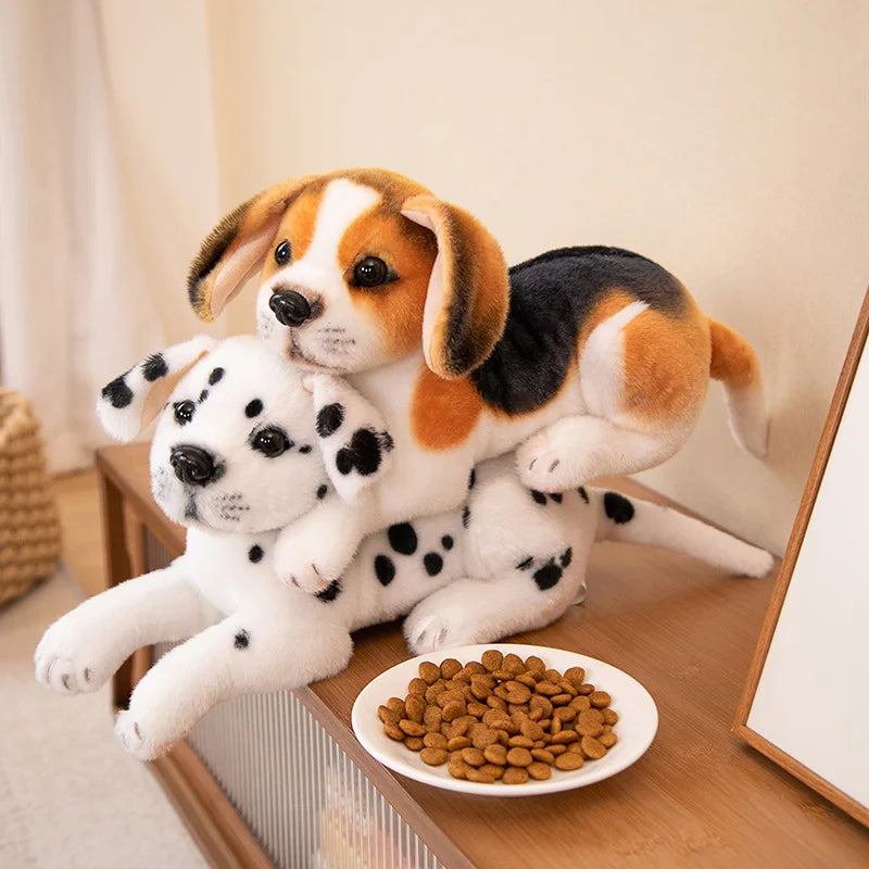 Dotty the Kawaii Spotted Dalmatian Puppy Snuggle Plushie