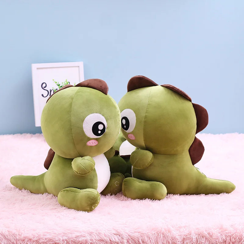 Chonky the Kawaii Big-Eyed Dinosaur Dino Snuggle Plush Pillow