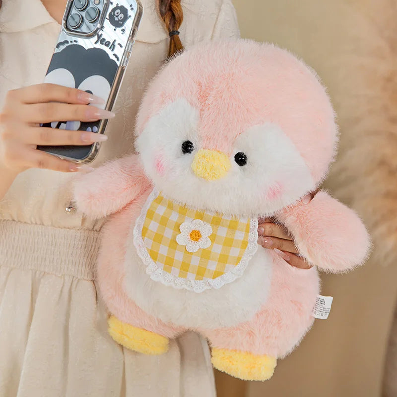 Fluffy the Cuddly Fluffy Hair Penguin Plush
