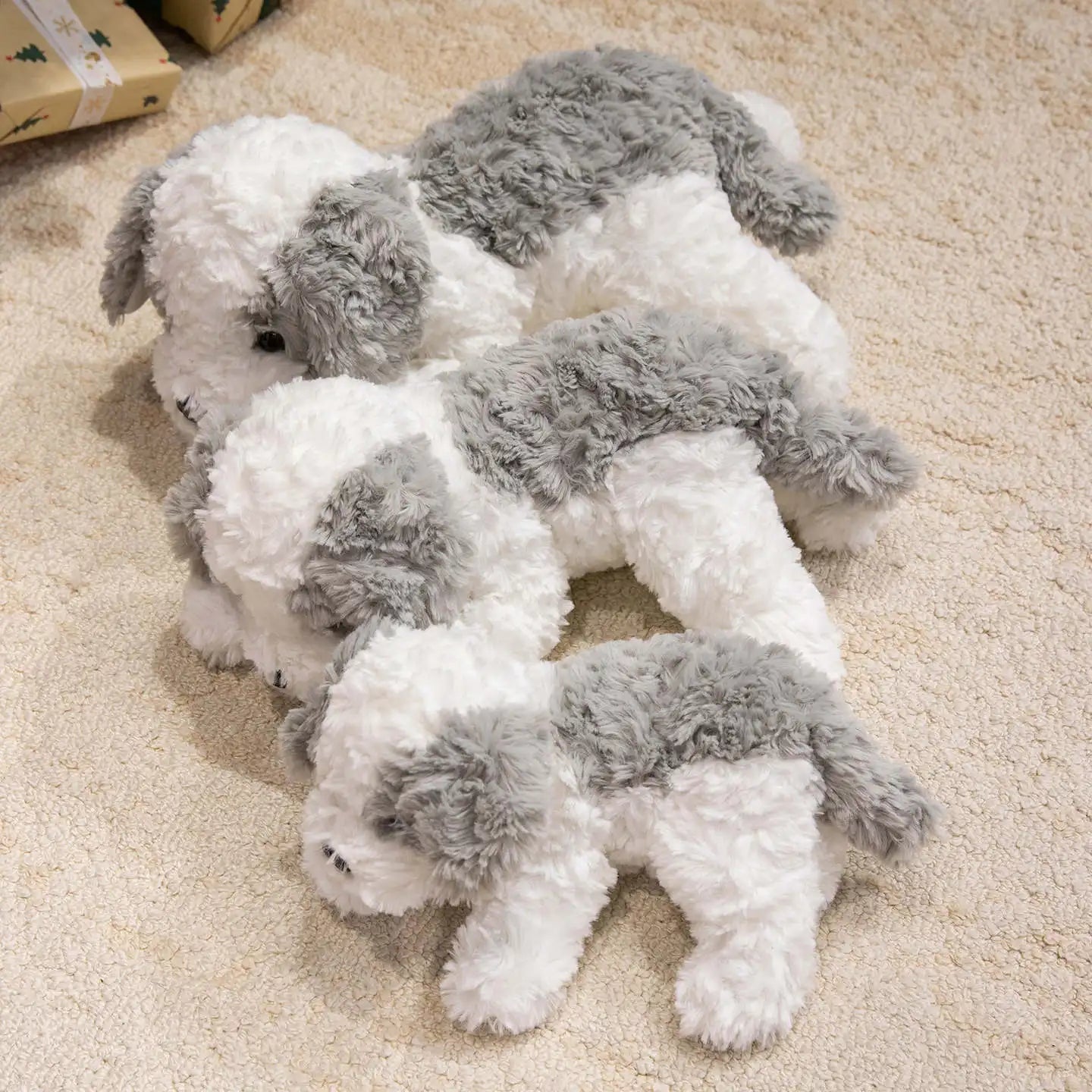 Snowball the Lifelike Curly Bichon Dog Plush Plushie