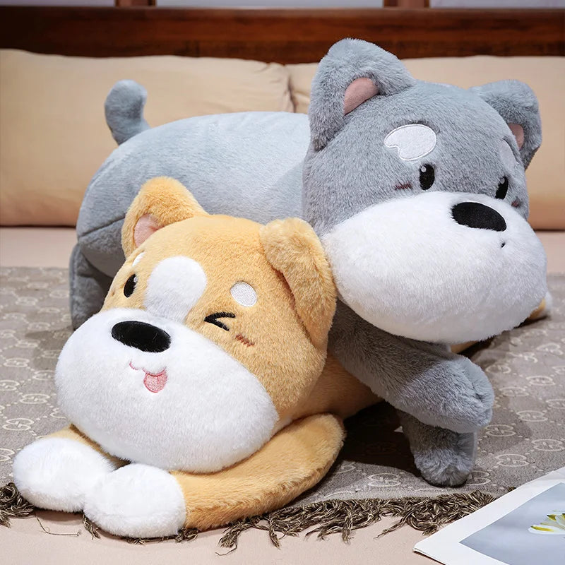 Drowsy Kawaii Husky Plushie
