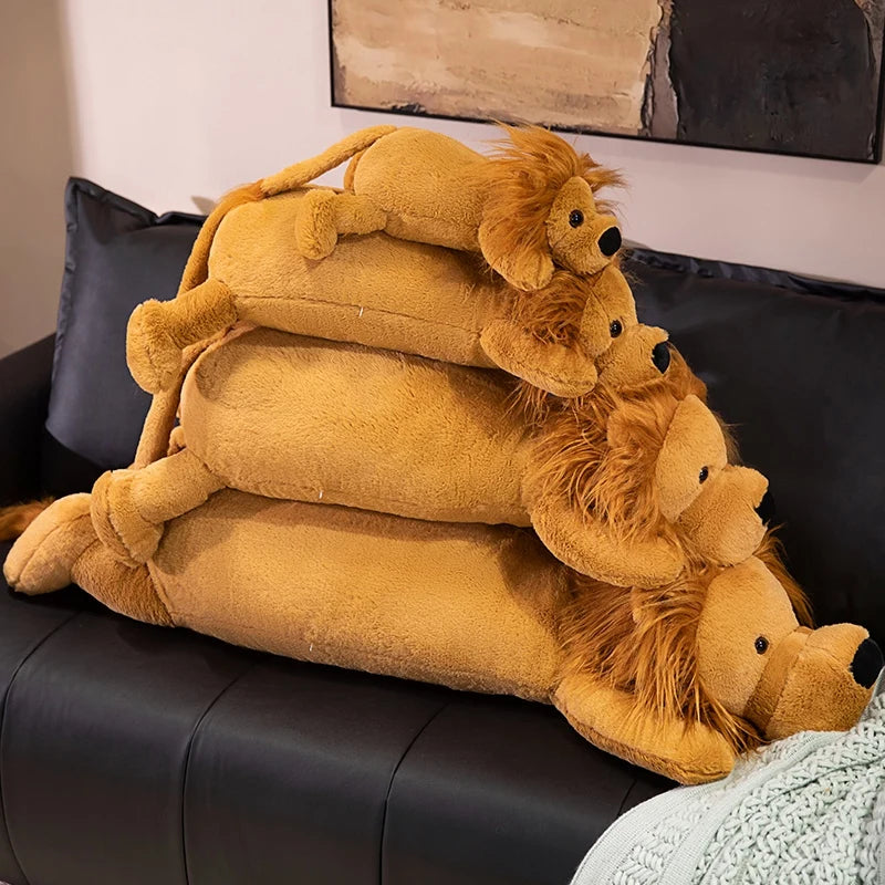 Roary the Sleepy Giant Lion Floor Plush