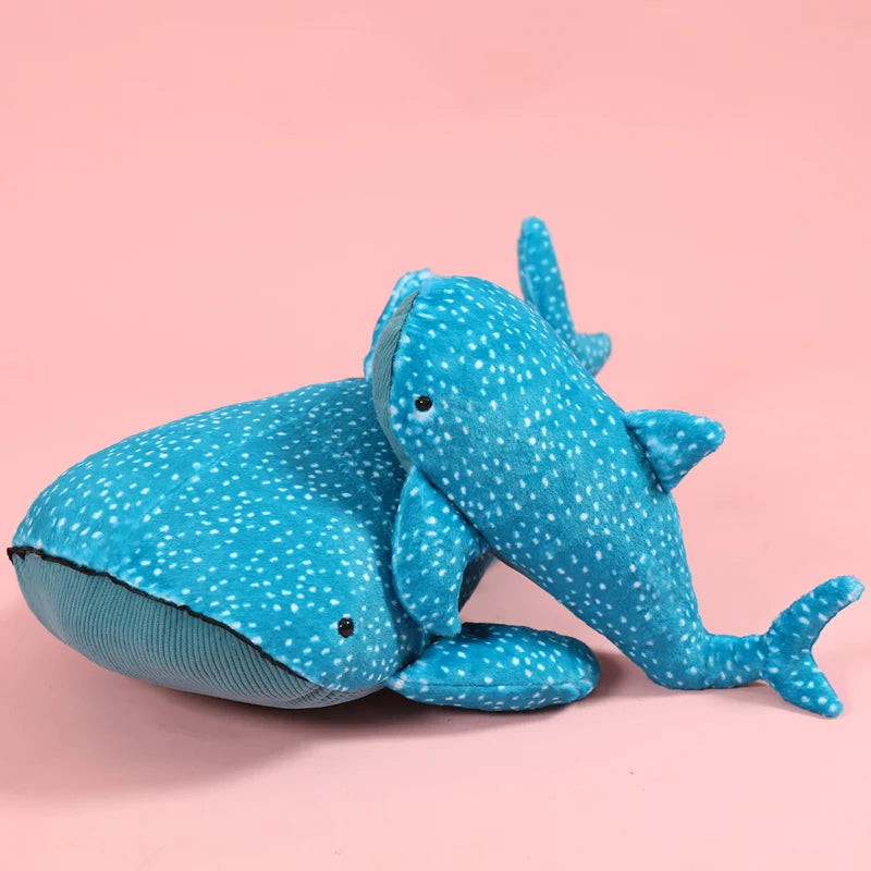 Dreamy Blue Whale Snuggle Plushie