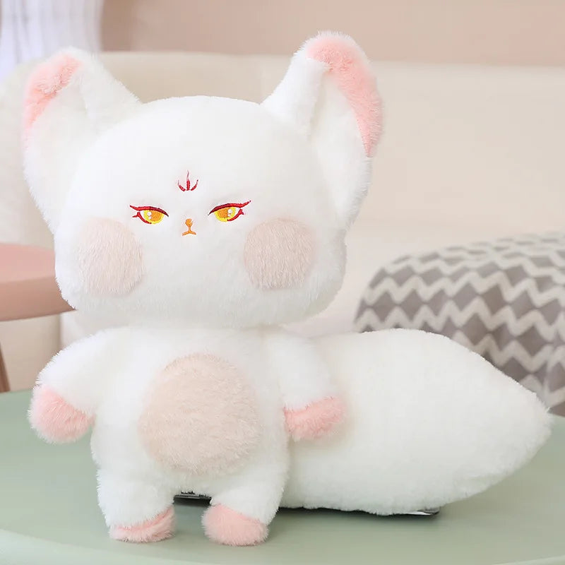 Dudu the Kawaii Big Tail Fox Plush Pillow