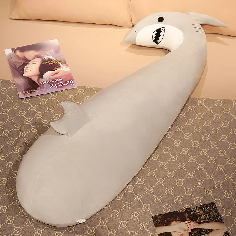 Pillowy Giant Unicorn Dinosaur Goose Bed Surround Plush