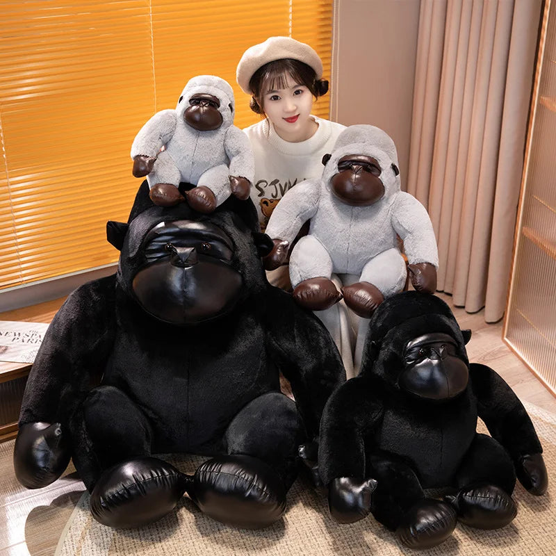 Bruno the Simulation Gorilla Orangutan Plush Pillow