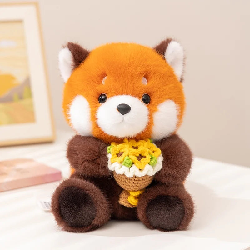 Blossom Bouquet Hugging Bunny Plushie