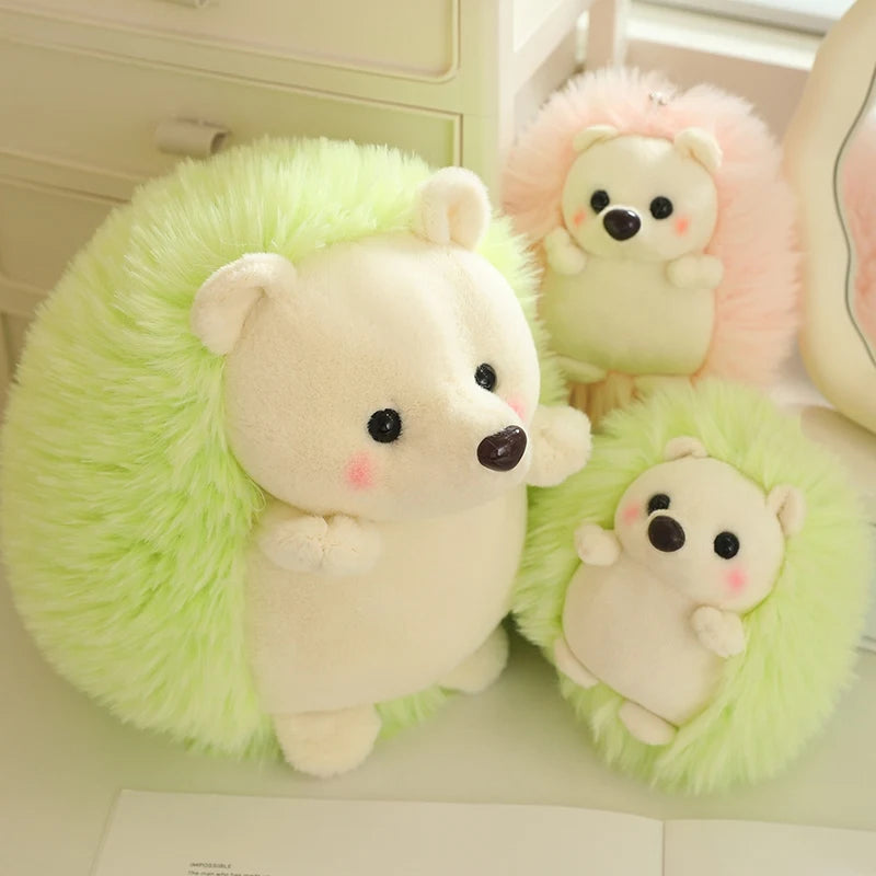 Dimply the Kawaii Hedgehog Cozy Keychain Plushie