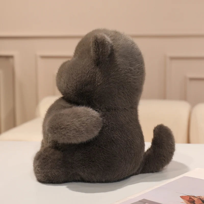 Dreamy White Cat Plushie