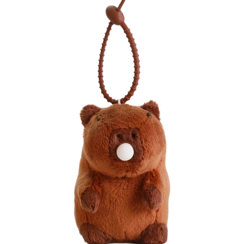 Capy the Mini Capybara Keychain Pendant Plushie