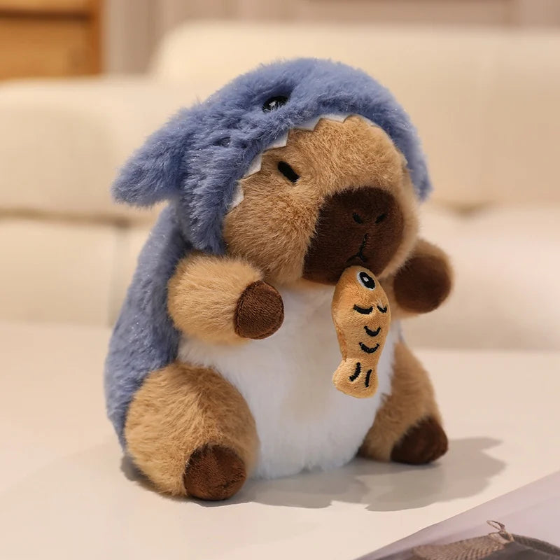 Capy the Kawaii Cosplay Bee Dino Shark Capybara Plush